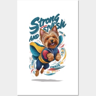 Strong and stylish dog Posters and Art
